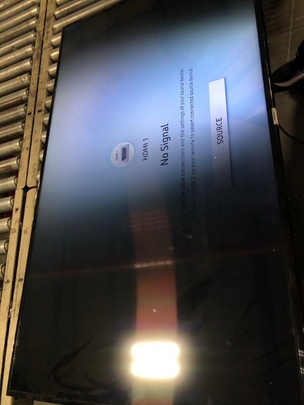 Photo 1 of **** DAMAGED SOME LED CAN BE REPAIRED**** FINAL SALE / NO RETURNS*** Samsung 55-Inch Class Crystal UHD U8000F 4K Smart TV (2025 Model) Endless Free Content, Crystal Processor 4K, MetalStream Design, Knox Security, Compatible with Alexa