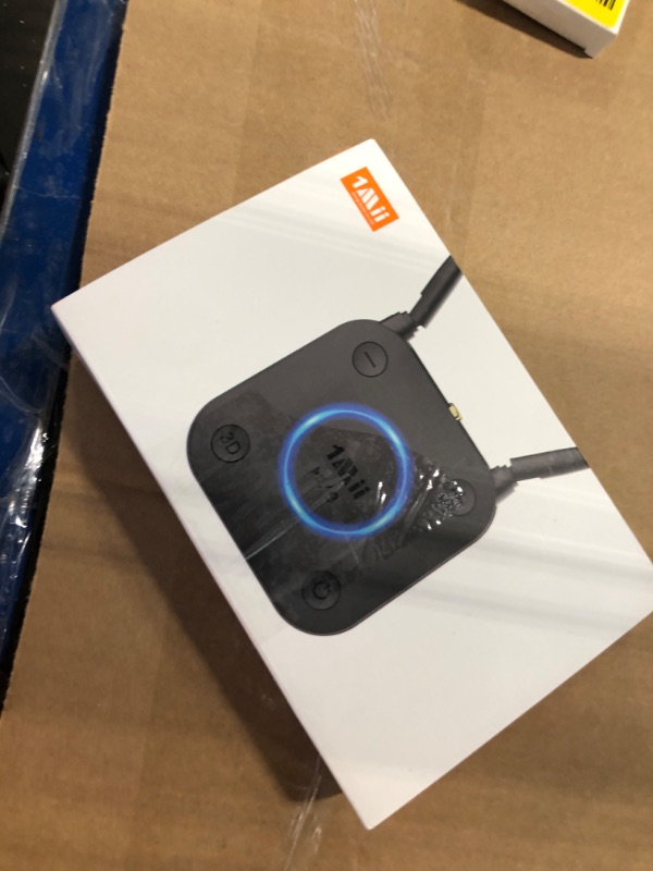 Photo 1 of [Upgraded] 1Mii B06Pro Long Range Bluetooth Receiver, HiFi Wireless Audio Adapter, Bluetooth 5.1 Receiver with 3D Surround aptX HD Low Latency Optical RCA AUX 3.5mm Coaxial for Home Stereo System