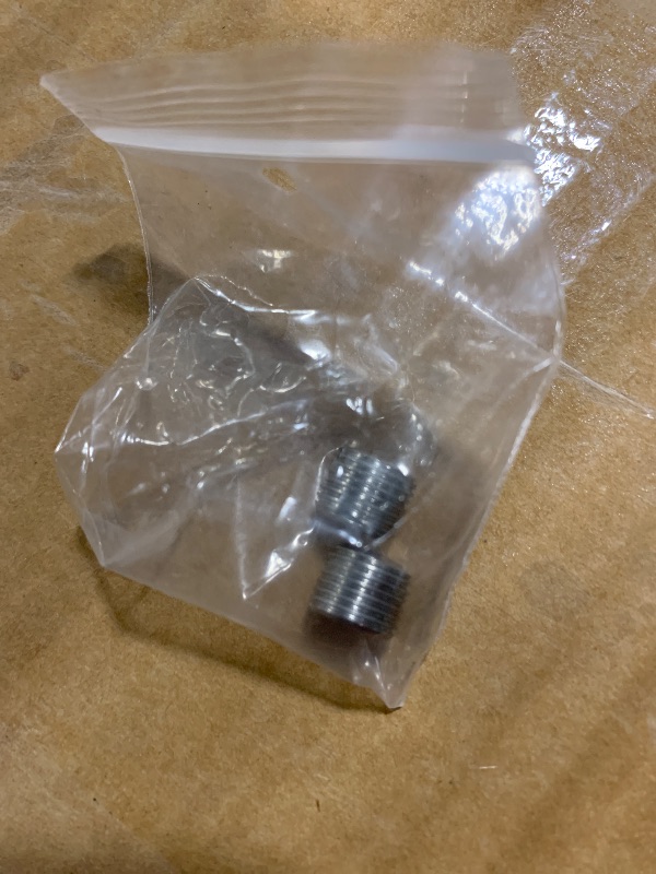 Photo 1 of ***only 2 ****Carvedexquisitely Stainless Steel Internal Hex Countersunk Male Thread Pipe Plug Connector, 1/8" NPT Male (pack of 5)