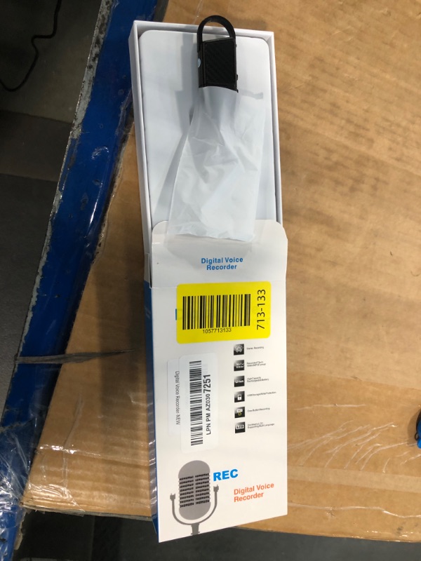 Photo 1 of ?64GB? 4800 Hours Voice Activated Recorder - Tallkcoder Dictaphone Recording Device MP3 Records with Playback, Digital Voice Recorder with AI Noise Reduction for Lectures Meetings Interviews Work