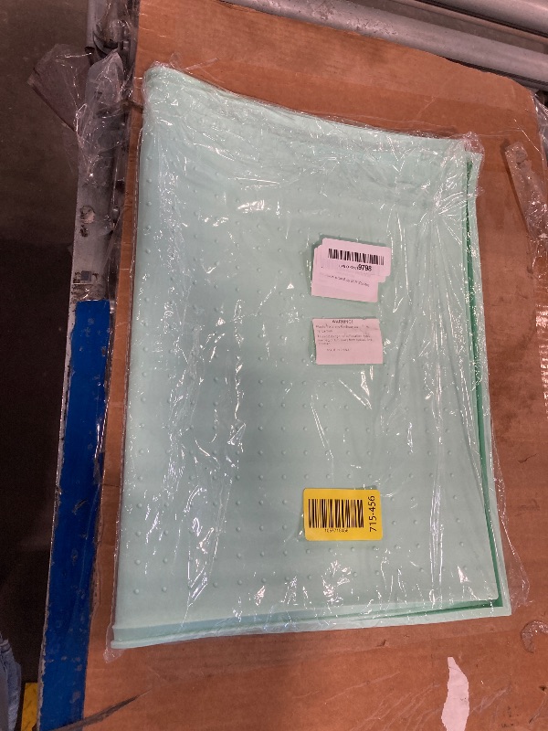 Photo 1 of ***1 PC****Humble Pet Food Mat Feeding Tray - Non-Slip, Anti-Spill, Raised Dog Food Bowl Mat, Easy Clean Waterproof - Premium Quality Silicone - Perfect for Dogs and Cats, 24"x16" (Cool Mint)