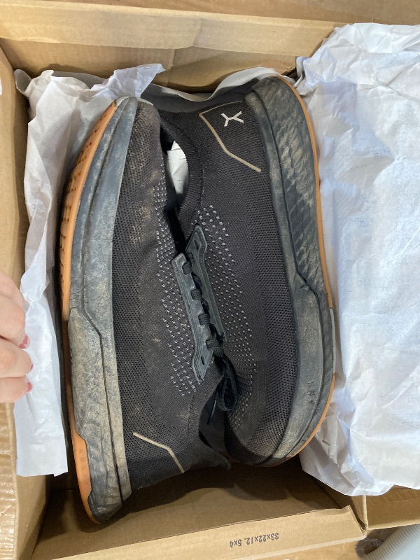 Photo 1 of ****DIRTY*****FLUX FOOTWEAR Adapt Runners for Women and Mens Barefoot Minimalist Shoes – Wide Toe Box, Zero Drop Sole, Lightweight & Flexible, Perfect for Walking, Running and Everyday Comfort - Black/Gum