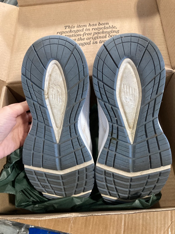 Photo 1 of ****DIRTY*****New Balance Women's 608 V5 Casual Comfort Cross Trainer, White/Light Blue, 11 Wide