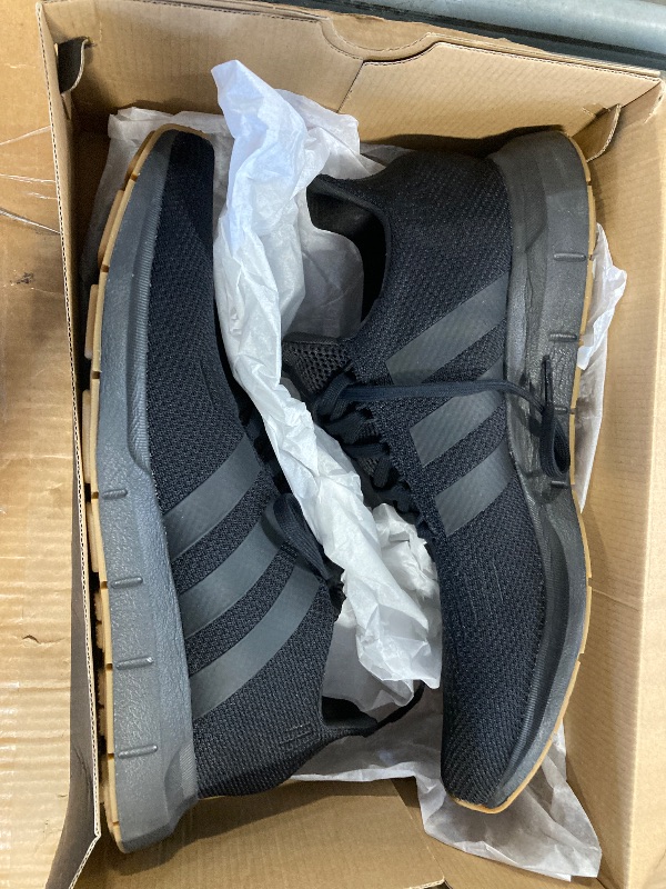 Photo 1 of ****IN GREAT CONDITIOINS, JUST DIRTY*****adidas mens Swift Run Core Black/Core Black/Core Black 12