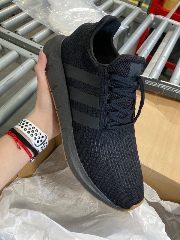 Photo 1 of ****IN GREAT CONDITIOINS, JUST DIRTY*****adidas mens Swift Run Core Black/Core Black/Core Black 12