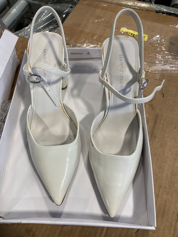 Photo 1 of ****DIRTY***Marc Fisher Women's DOSTER Pump, Chic Cream 150, 8