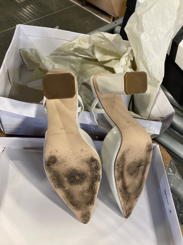 Photo 1 of ****DIRTY***Marc Fisher Women's DOSTER Pump, Chic Cream 150, 8