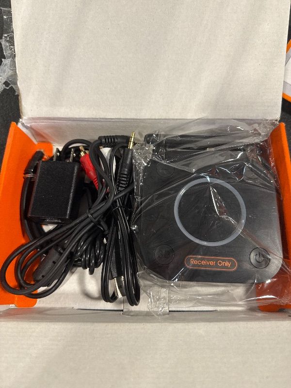 Photo 1 of [Upgraded] 1Mii B06Pro Long Range Bluetooth Receiver, HiFi Wireless Audio Adapter, Bluetooth 5.1 Receiver with 3D Surround aptX HD Low Latency Optical RCA AUX 3.5mm Coaxial for Home Stereo System