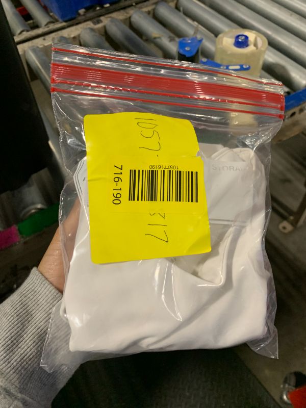 Photo 1 of **MINOR DAMAGE - USED**
Colorfulkoala Women's Tank Tops Body Contour Sleeveless Crop Double Lined Yoga Shirts (XS, White)