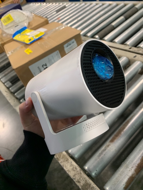 Photo 1 of ?Electric Focus?Magcubic Mini Projector 4K Support, Portable Projector with WiFi 6 and Bluetooth 5.4, Smart Proyector, 5W Soundbase Speaker, 180°Rotation for Home Theater