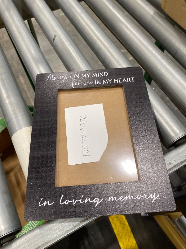 Photo 1 of *Major Damaged*
Beliran Memorial Gifts Picture Frame 5x7, In Loving Memory Photo Frame, Memorial Gifts for Loss of Loved One, Always on My Mind Forever in My Heart Wooden Picture Photo Frames for Desk Home Room Decor