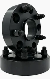 Photo 1 of ** ONLY TWO** KSP 5x4.5 Wheel Spacers for J-e-e-p TJ XJ YJ ZJ KJ KK, 2inch 5x114.3 Wheel Adapter with 80.5mm Bore 1/2"-20 Studs Compatible with Ford 1985-2018, Not Hubcentric-2pcs