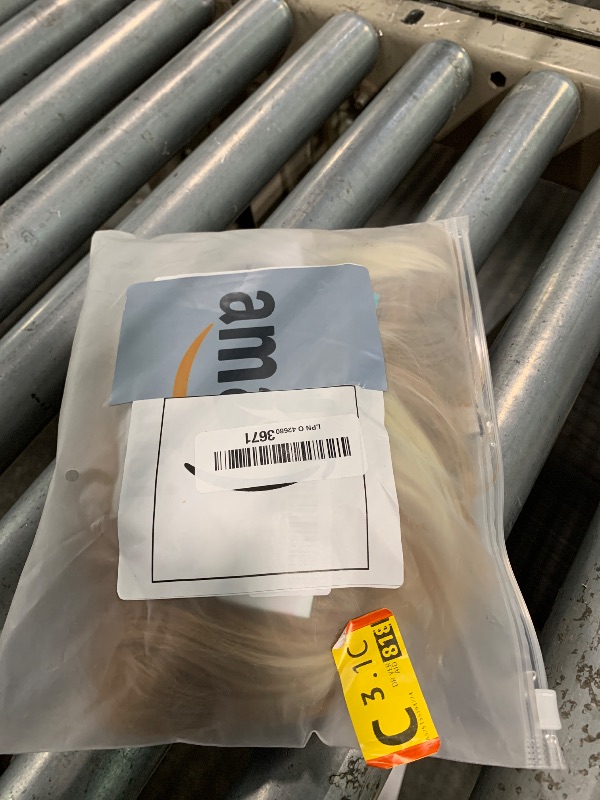 Photo 1 of ***MISSING PIECE*** Baruisi Mens Wig Short Blonde Synthetic Hair Wig Halloween Costume Cosplay Wigs with Wig Cap