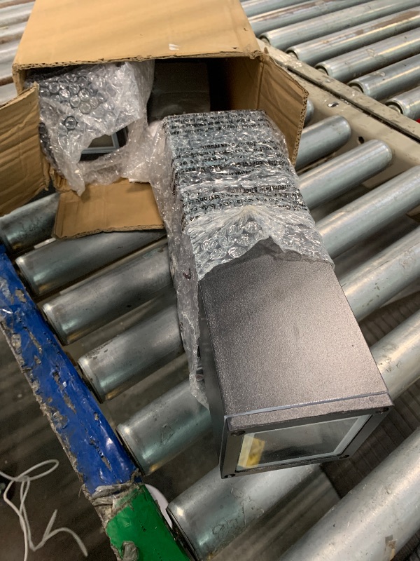 Photo 1 of ****SIMILAR ITEM****** DABOS Modern Outdoor LED Wall Light, Black Aluminum Waterproof Sconce, 12W IP65 Rated, 3000K Warm White, AC 85-265V, Up Down Wall Mount - 2 Pack