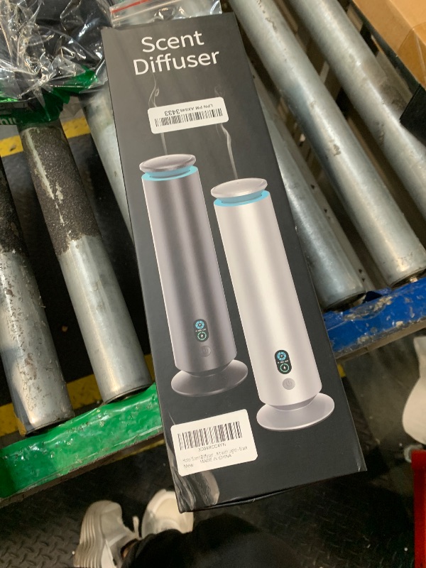 Photo 1 of ** VERY USED/ UNTESTED** Hotel Scent Diffuser Starter Kit - 1000 Square Feet, 7 Ambient Light Settings, Includes 5 Essential Oils for Hotel Aromatherapy, Hotel Scent Diffuser,for Hotels, Homes, and Large Rooms, Black