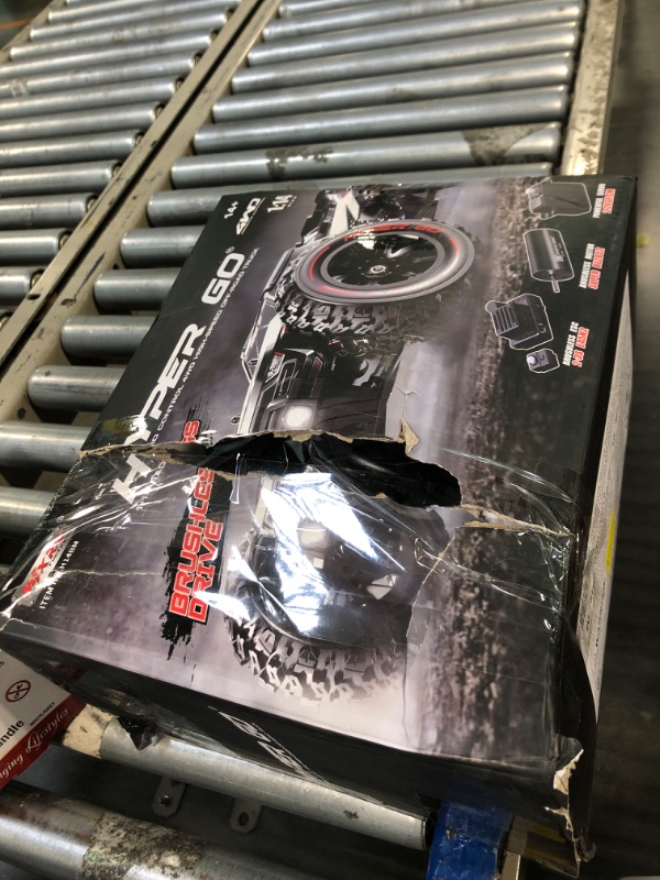 Photo 1 of **Broken**HYPER GO H14BM V3 1/14 Brushless RC Cars for Adults Fast 50 mph, RC Trucks 4X4 Offroad Waterproof, Electric Powered High Speed RC Car, Fast Extreme RC Truggy with 3S Battery for Snow Sand
