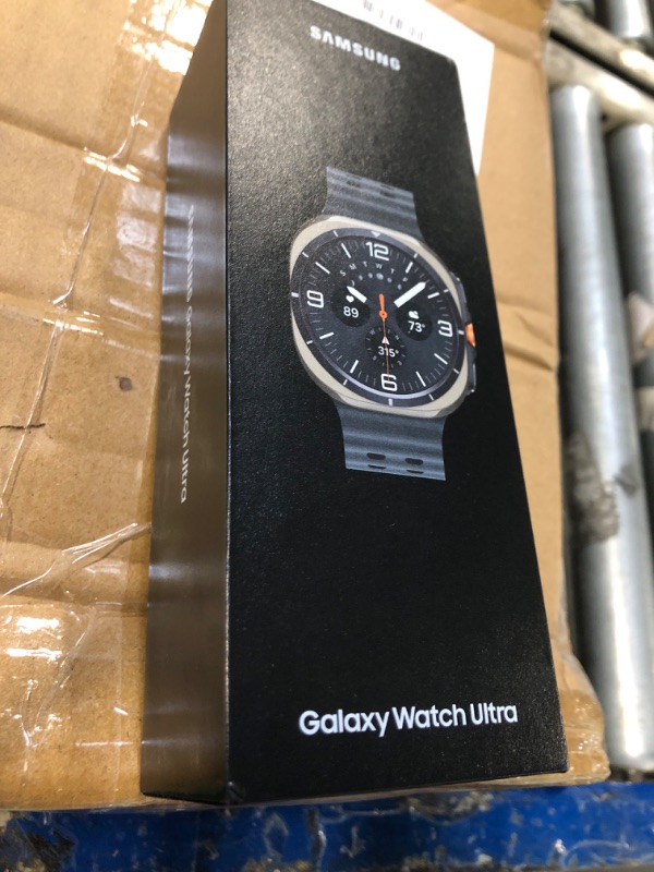 Photo 1 of **NEW**Samsung Galaxy Watch Ultra (2025) 47mm LTE Smartwatch, Titanium Casing, Advanced Sleep Coaching, Running Coach, Energy Score, Heart Rate Tracking, GPS, Titanium Silver [US Version, 2 Yr Warranty]