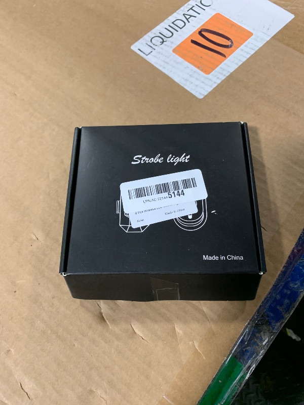 Photo 1 of ** MISSING REMOTE ** LED Lights for Car Wireless with Remote Control, 4Pcs High Brightness 8 Colors Strobe Lights, USB Rechargeable Led Drone Anti-Collision Warning Lighting for Car Motorcycle Aircraft Bike