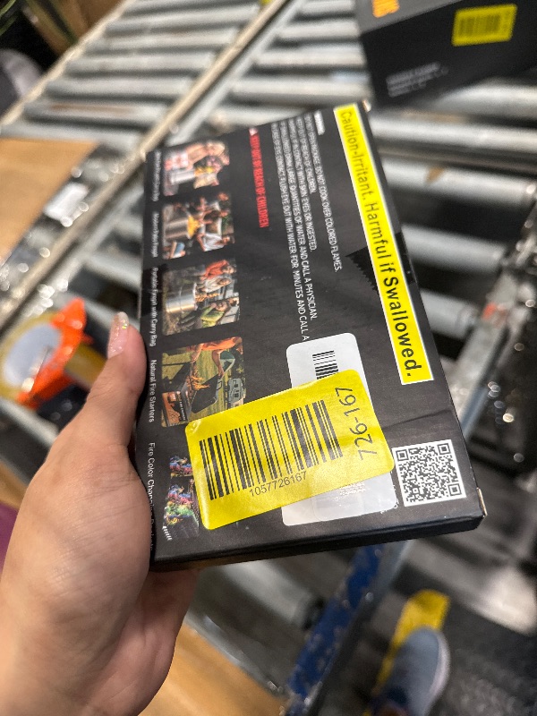 Photo 1 of ***ONLY ONE***
HGD (6 Pack) Magic Campfire Fire Color Changing Packets for Fire Pit, Indoor/Outdoor Fireplace, Bonfire - Rainbow Magical Flame, Camping Accessory, Compatible with Wood