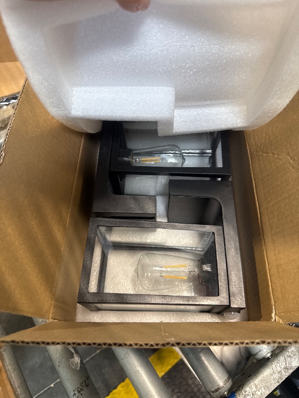 Photo 1 of [2 Pack] Solar Porch Lights Outdoor Motion Sensor, Solar Wall Lights with 2 Modes & Waterproof, Dusk to Dawn LED Outdoor Solar Lights for House, Exterior Front Porch Patio Fence Security Lamp