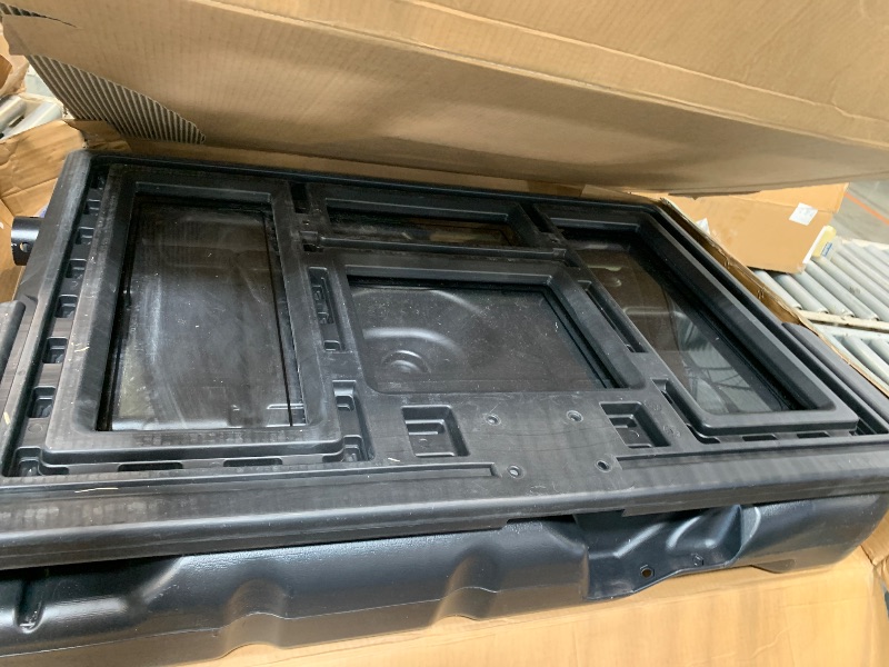 Photo 1 of ***similar item***used***  Yohood Basketball Hoop Outdoor Portable, 10ft Quickly Adjustable Basketball Goal System with 44 Inch PC Backboard & Wheels for Court/Backyard/Driveway