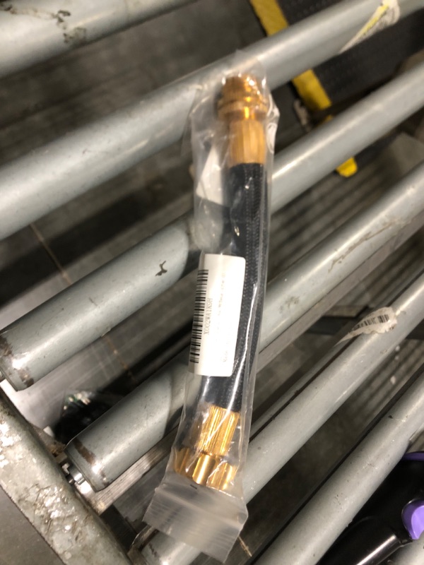 Photo 1 of ***only the extension*** Boersite 0.8ft Garden Hose Extension Flexible Adapter Short Connector With Integrated Spiral Tube for Reel/RV/Dehumidifier (1)