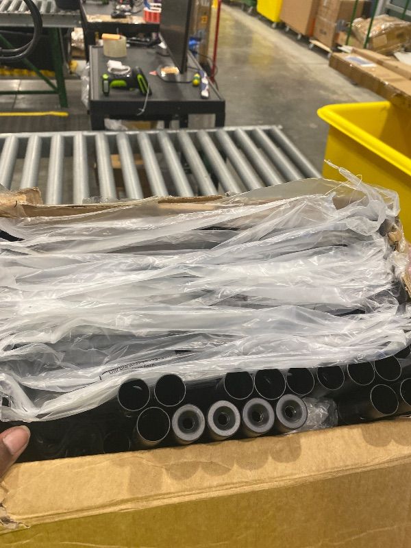 Photo 1 of **MISSING PIECES**Sakugi Storage Shelves - 5 Tier Shelf Organizer, Heavy Duty Garage Shelving Unit with Leveling Feet, Stable Metal Shelves Organizer for Pantry, Kitchen and Closet, 33.0" W x 12.6" D x 72.0" H, Black