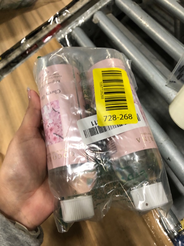 Photo 1 of ***SOME WAS  USED**COCORRÍNA Reed Diffuser Refill - Cherry Blossom 6.7 oz / 2 Packs Reed Diffuser Oil Refill