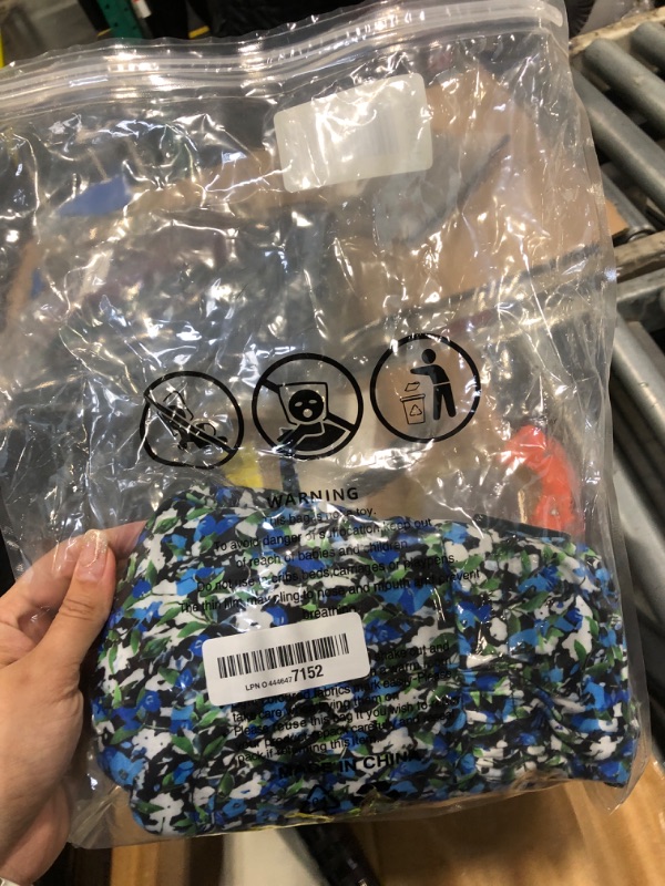 Photo 1 of **ITEM IS SIMILAR TO STOCK PHOTO, STOCK PHOTO REFERENCE ONLY** Womens Summer Dress Lantern Sleeve Square Neck Tie Front A-Line Double Layer Hem Mini Dresses LARGE....