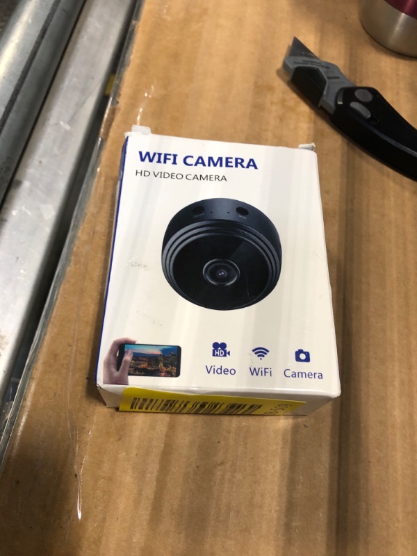 Photo 1 of ***SIMILAR PRODUCT***
senri Mini Security Camera, 1080P HD WiFi Home Indoor Outdoor Camera for Baby/Pet/Nanny, IP Camera Remote Viewing for Security with iOS,Android Phone APP(Video Only)