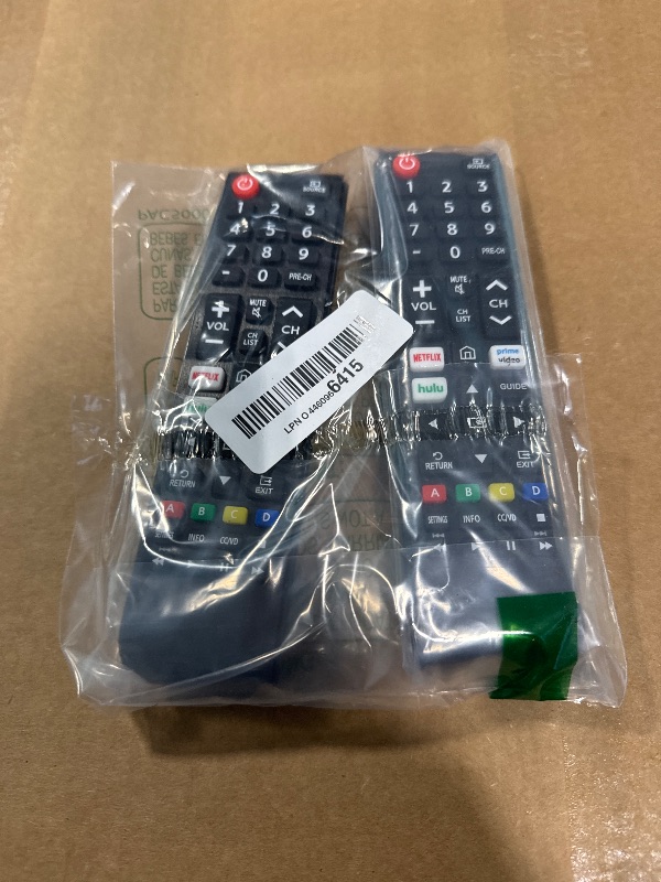 Photo 1 of ?Pack of 2? New Universal Remote for All Samsung TV Remote, Replacement Compatible for All Samsung Smart TV, LED, LCD, HDTV, 3D, Series TV
