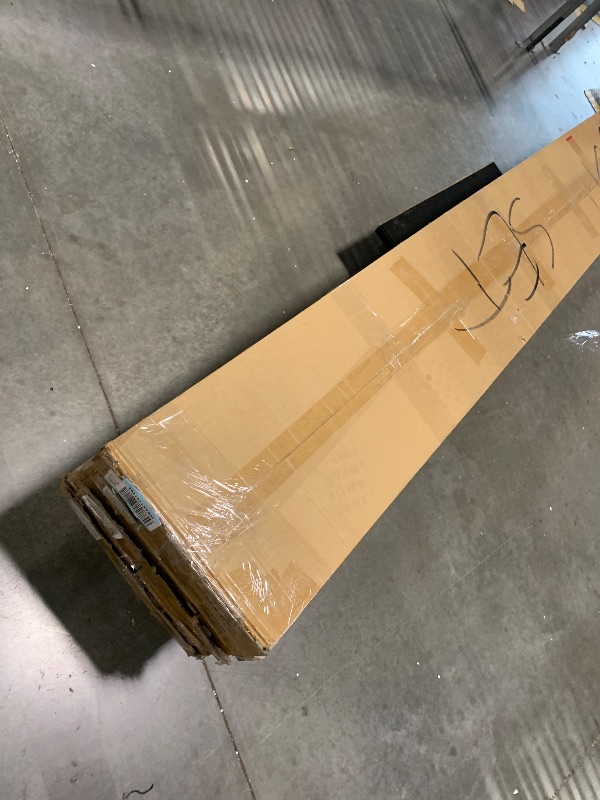 Photo 1 of ***SET OF FOUR BOXES, TOTAL OF 8 PANELS*** Art3d 2-Pack 108" x 12" Acoustic Wood Panels for Wall, Soundproof Wood Slat Panel for Wall and Ceiling, 3D Fluted Sound Absorbing Paneling for Interior Wall Decor, Living Room, Bedroom - Walnut