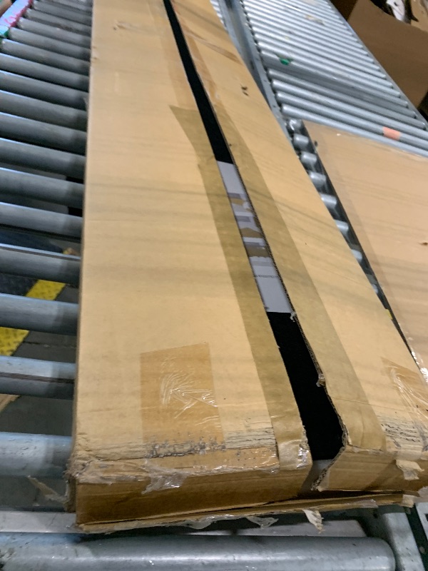 Photo 1 of ***SET OF FOUR BOXES, TOTAL OF 8 PANELS*** Art3d 2-Pack 108" x 12" Acoustic Wood Panels for Wall, Soundproof Wood Slat Panel for Wall and Ceiling, 3D Fluted Sound Absorbing Paneling for Interior Wall Decor, Living Room, Bedroom - Walnut