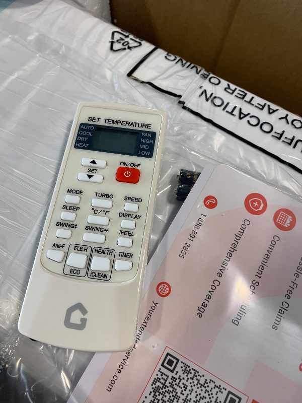 Photo 1 of ******ONLY SPLIT AC ********** GarveeTech SAC9-2-S18.5-B Split Air Conditioner, 9,000 BTU 230V 18.5 SEER2, White