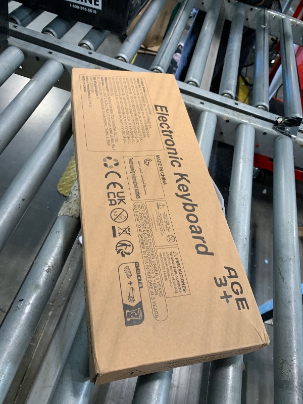 Photo 1 of *****NO MICROPHONE***** 37 Key Piano Keyboard Toy for Kids Ages 3-5 Electric Pianos with Microphone Toddler First Music Toys for 3 4 5 6 7 Year Old Boys Girls Birthday (Black)