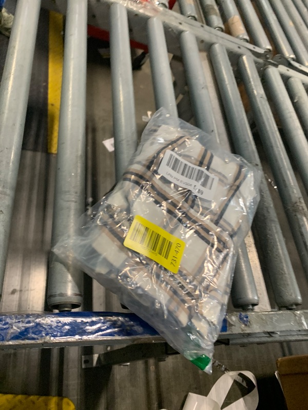 Photo 1 of ***single shirt*** Feidoog Toddler 2 Pack Baby Boys and Girls Plaid Shirts Jacket Long Sleeve Lapel Button Down Top Outwear Clothes,Dark Blue+Brown,4-5T