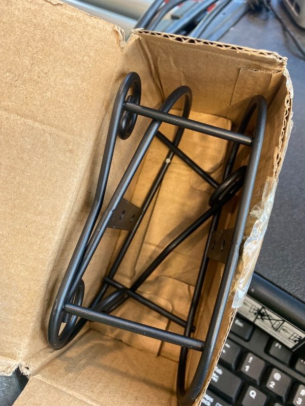 Photo 1 of *Missing Parts*
LIONWEI LIONWELI Wall Mount Plate Display Stands - 2 Pack Black Iron Easel Holders - Vertical Wall Hangers for Decorative Plates, Picture Frames, Art