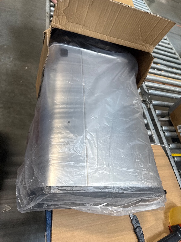 Photo 1 of *** SIMILAR PRODUCT ***
SIMPLI-MAGIC 79502 13 Gallon Touchless Sensor Trash Can, Rectangle Garbage Bin, Perfect for Home, Kitchen, Office, White