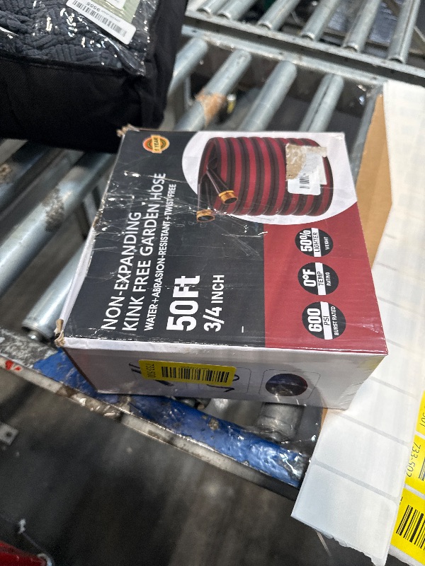 Photo 1 of *** SIMILAR***
Haeteir 50ft Non-Expanding Garden Hose with 8-Layer Latex Core, Lightweight & Kink-Free, Flexible Heavy Duty Water Hose for Lawn, Yard, Car Washing (3/4" Solid Brass Fittings, Crush-Resistant)