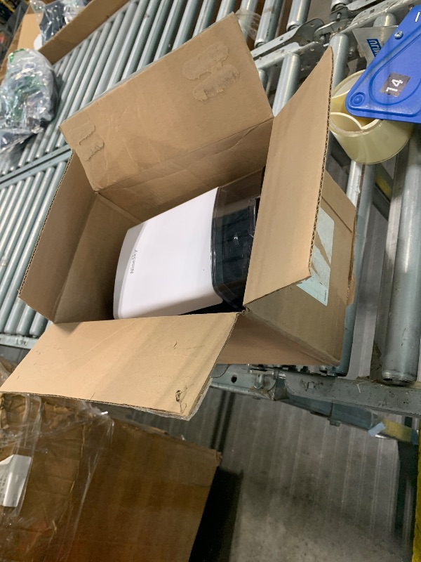 Photo 1 of *Untested*
NineSky Dehumidifier for Home, 30oz Water Tank,(300 sq.ft) Dehumidifiers for Bedroom, Bathroom, Basement with 7 Colorful Lights, Auto Shut Off(C1 White)