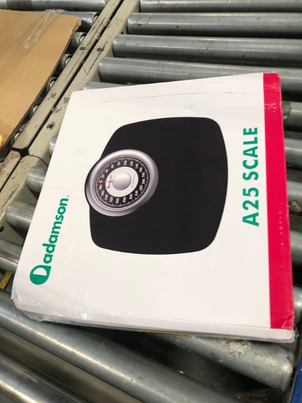 Photo 1 of ** USED** Adamson A25 Scales for Body Weight - Up to 400 LB - New Version - 5.3" Dial on 12.4" x 10.2" Platform - Anti-Skid Rubber Surface - High Precision Bathroom Scale Analog - Durable with 20-Year Assurance