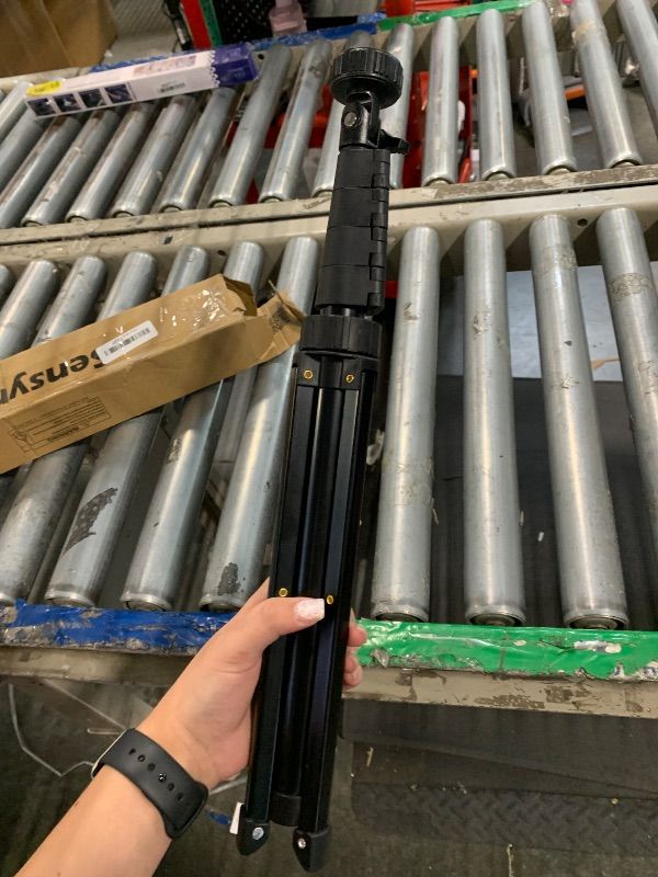 Photo 1 of ***MISSING PHONE HOLDER**** SENSYNE 62" Phone Tripod & Selfie Stick, Extendable Cell Phone Tripod Stand with Wireless Remote and Phone Holder, Compatible with iPhone Android Phone, Camera