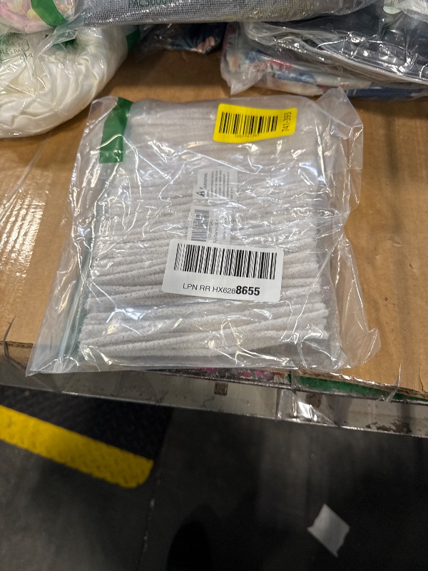 Photo 1 of (200) Lova Cleaners Bulk (Hard Bristle) Easily Cleans, Glass Pipe Cleaner for Cleaning, Glass Pipes, Pipecleaners, Chenille Stems, (6 Inchs), 100% Cotton, Steel Wire, White