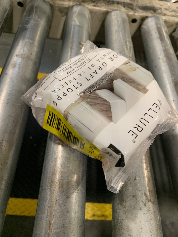 Photo 1 of **FACTORY SEALED* Vellure® door draft stoppers for bottom of door - NEW premium door sweep / door seal strip (save energy – installs quickly and easily) door weather stripping, ideal for keeping out cold (1x39" white)