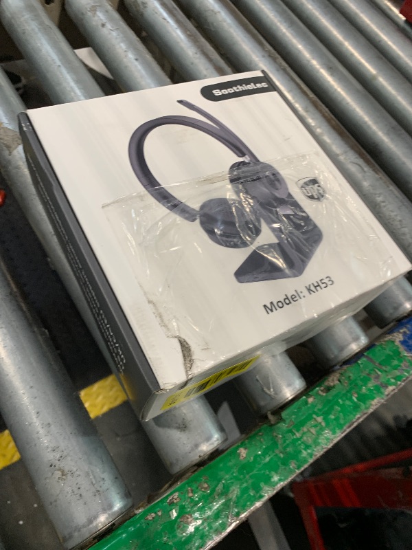 Photo 1 of (Upgraded Version) Wireless Headset, Bluetooth Headset with Noise Cancelling Microphone, Best Headphones with Mic Mute & USB Dongle for PC/Computer/Laptop/Cell Phones/Remote Work/Call Center