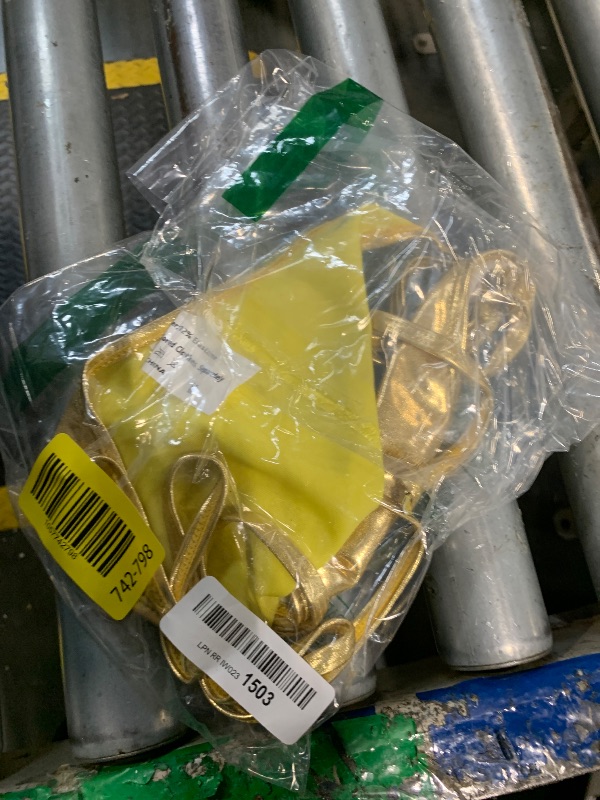 Photo 1 of ** ONLY THE BOTTOMS** Verdusa Women's BOTTOM  Piece Bathing Suit Metallic Swimwear Halter String Triangle Bikini Sets Gold Medium