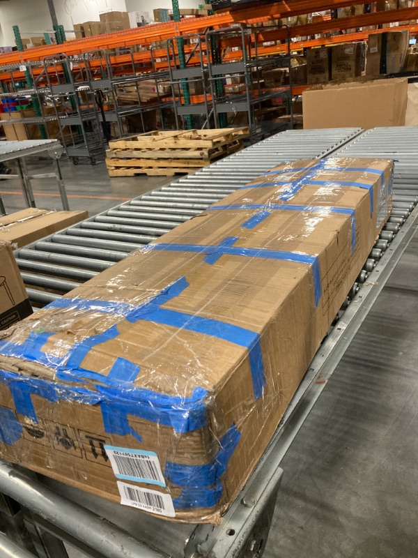 Photo 6 of Tribesigns Farmhouse Console Table, 47 Inches Entryway Console Table with Storage, Industrial Hallway Accent Table for Living Room, Entrance