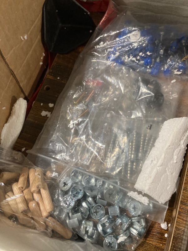 Photo 4 of Tribesigns Farmhouse Console Table, 47 Inches Entryway Console Table with Storage, Industrial Hallway Accent Table for Living Room, Entrance