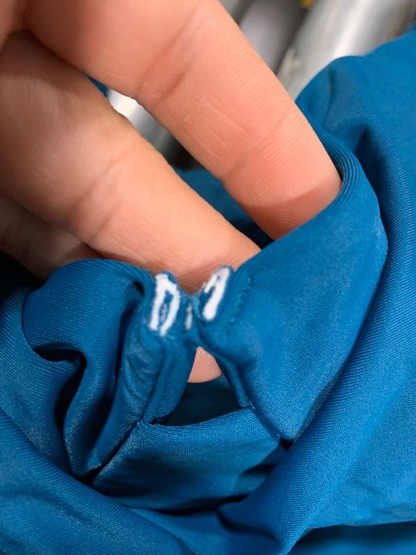 Photo 1 of ** ITEM CORRECT***B2prity Women's Underwire One Piece Swimsuit Tummy Control Ruched Bathing Suit Criss Cross V Neck Swimwear Peacock Green Size XL