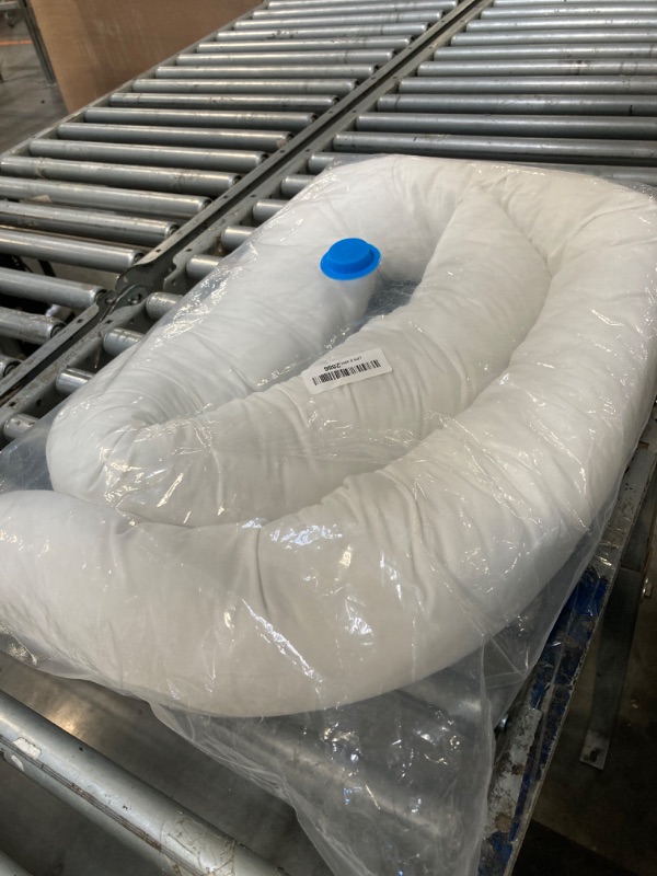 Photo 1 of ******only pillow inside**** Aila + Aiden Baby Lounger | Organic Cotton Infant Lounger | Reversible, Adjustable & Portable Floor Lounger | Supervised Use | Soft, Breathable, Washable Cover- Star Collection (Tan)